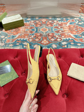 UA GUCCI HORSEBIT SLINGBACK FLAT