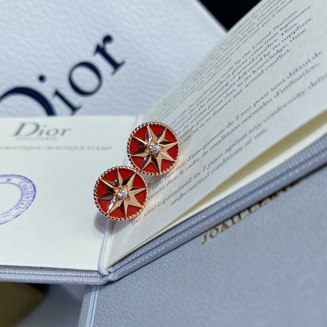 Dior compass Stud Earrings