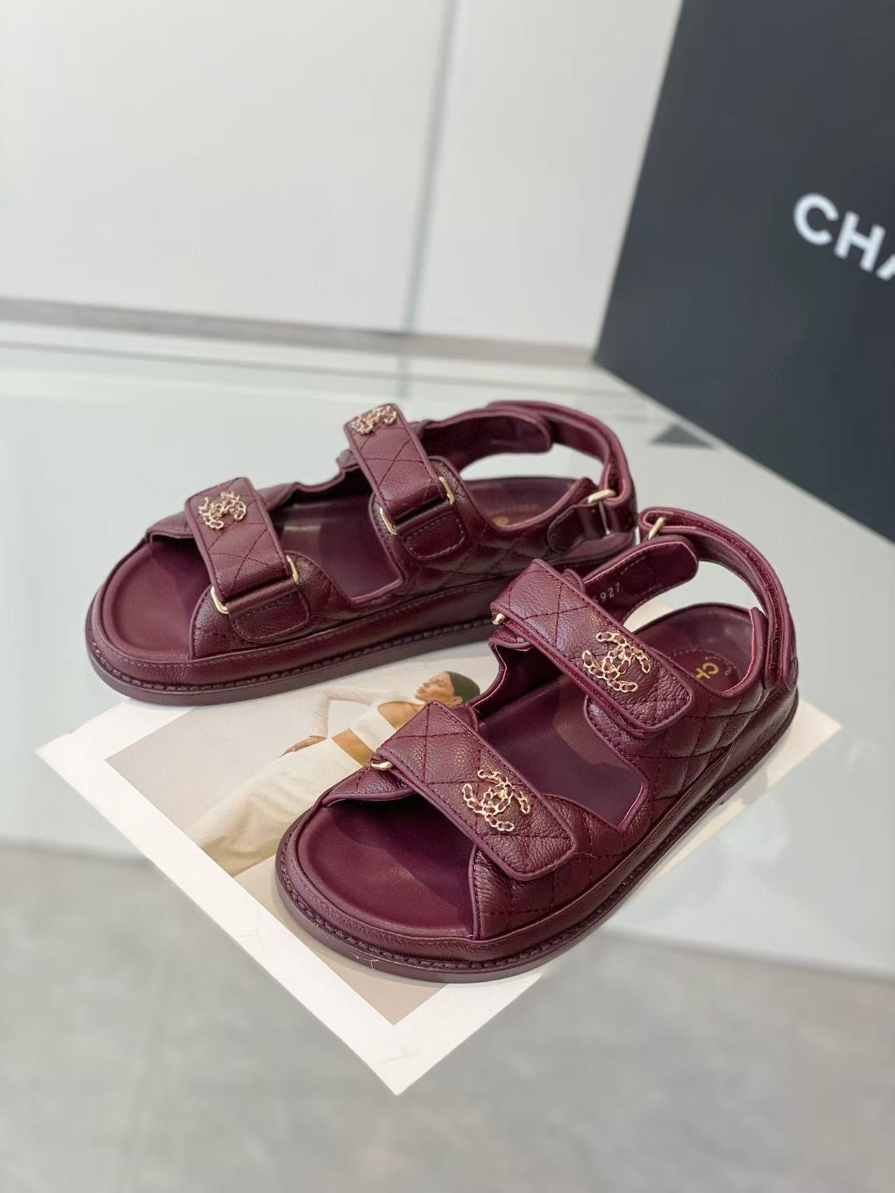 UA Chanel Sandals