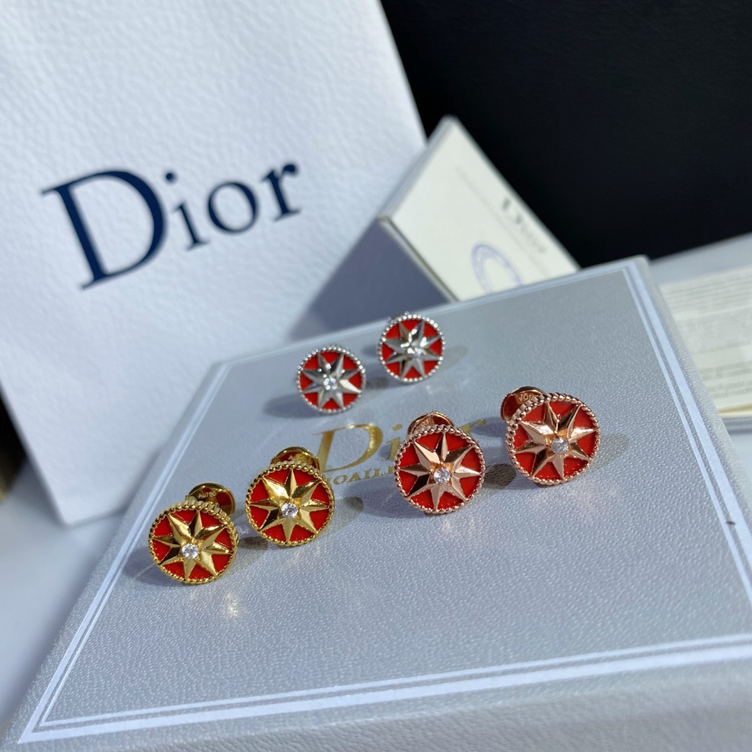 Dior compass Stud Earrings