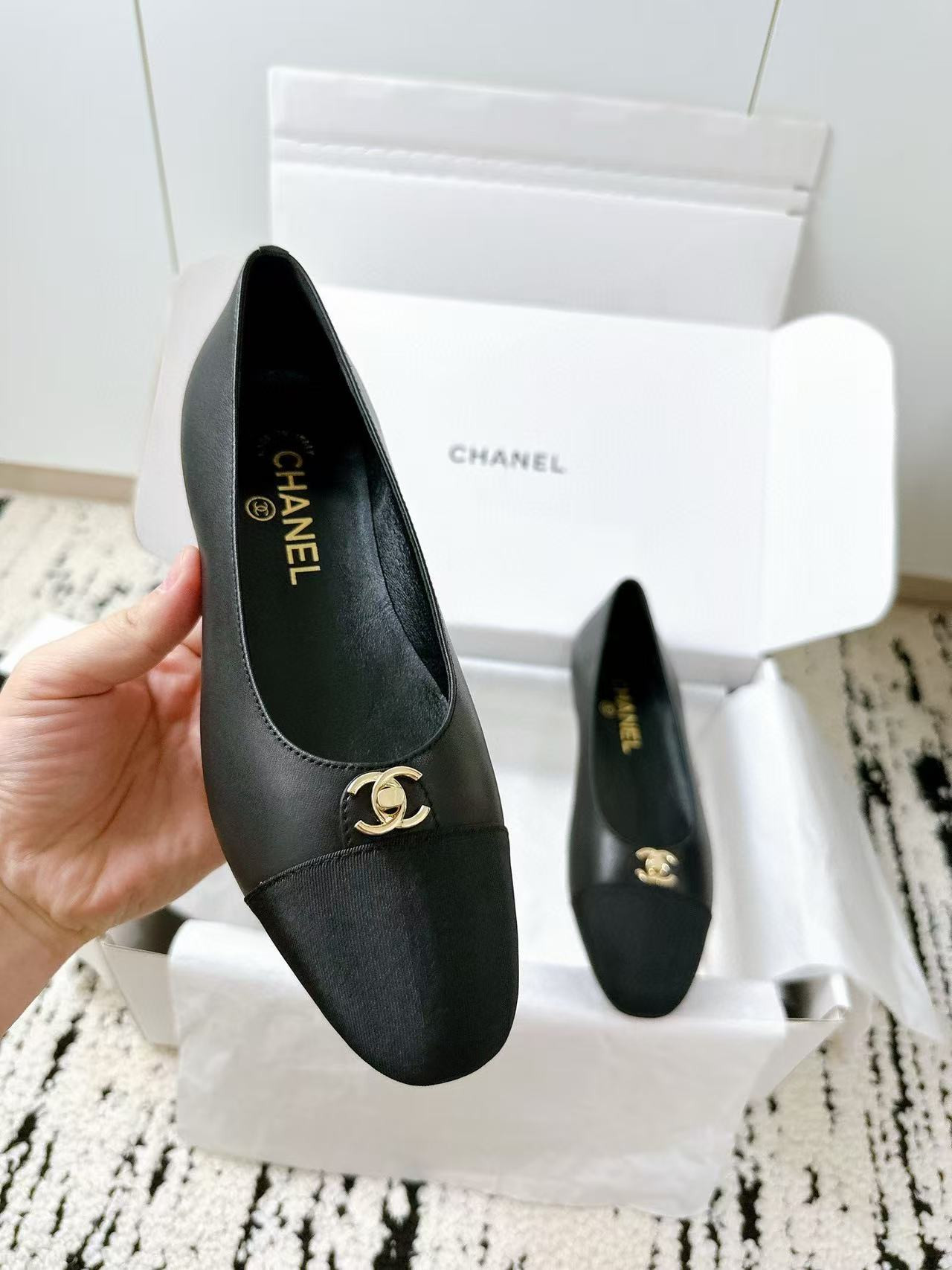 UA Chanel Ballet Flats