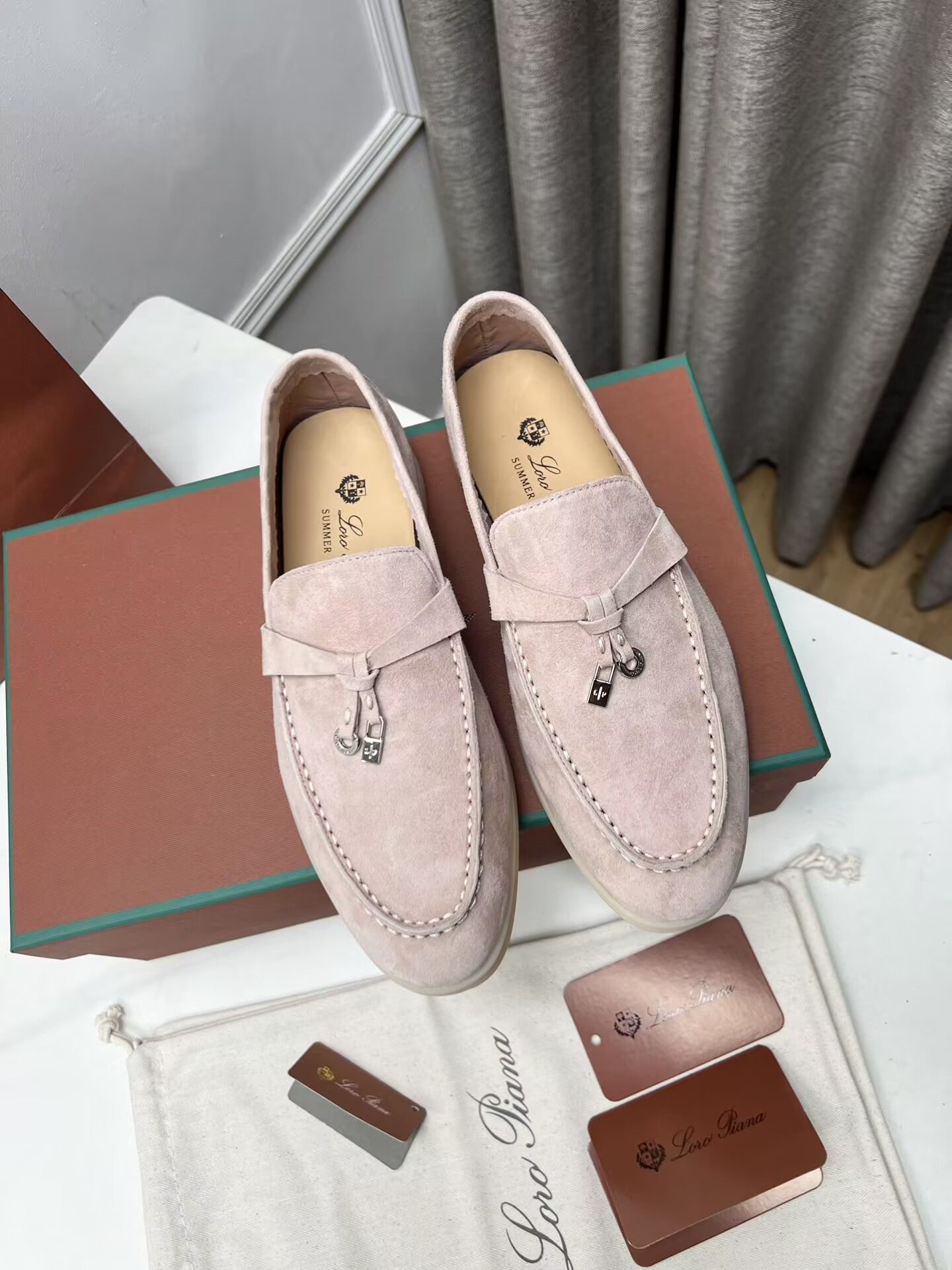 UA Loro Piana Summer Charms Walk Loafers