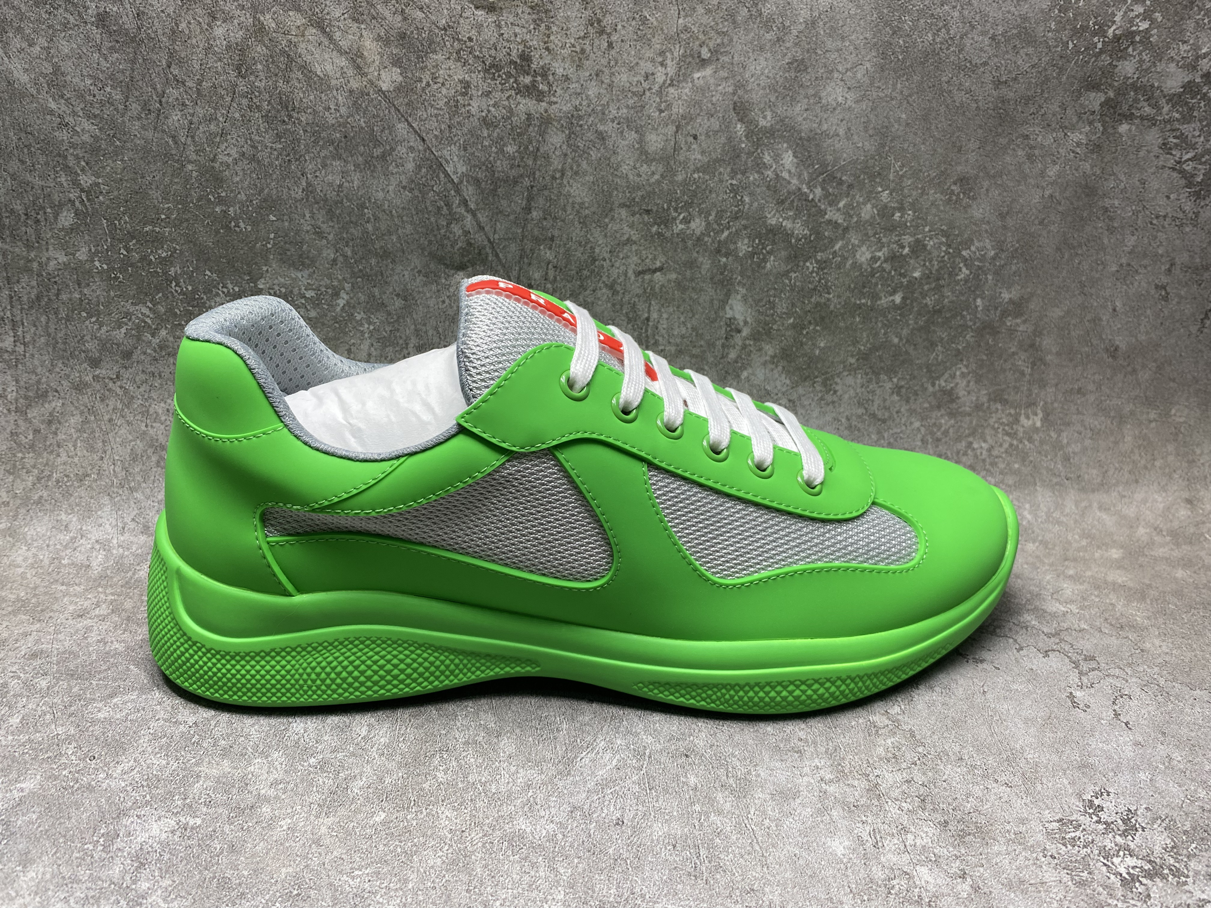 UA Prada America's Cup Soft rubber and bike fabric sneakers