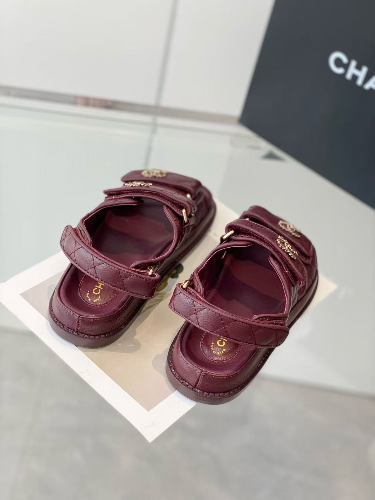 UA Chanel Sandals