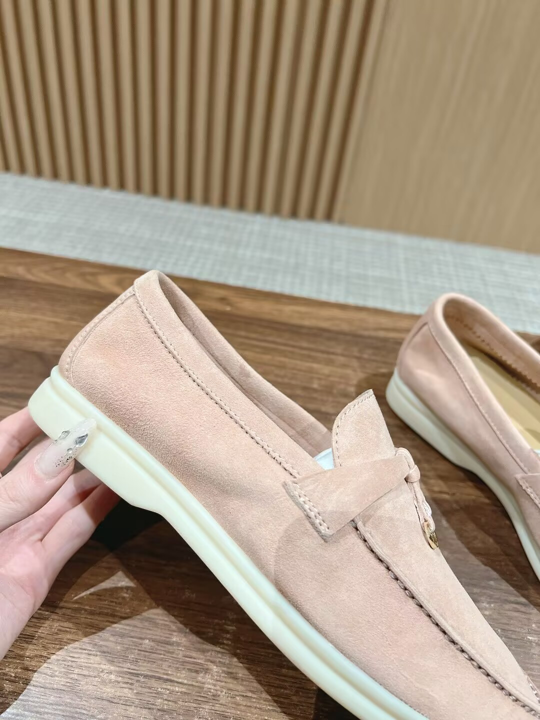 UA Loro Piana Summer Charms Walk Loafers