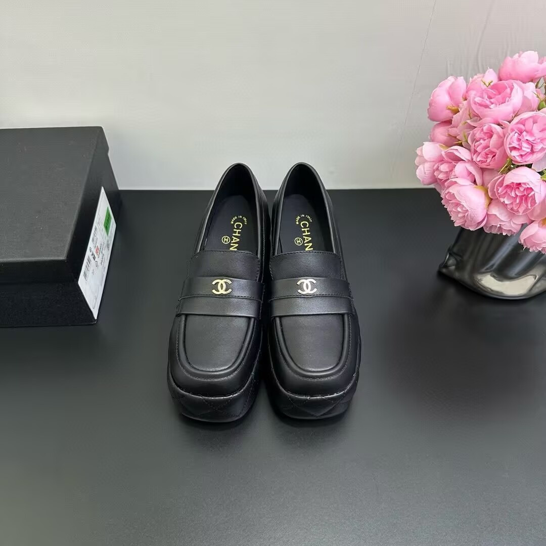 UA Chanel Moccasins