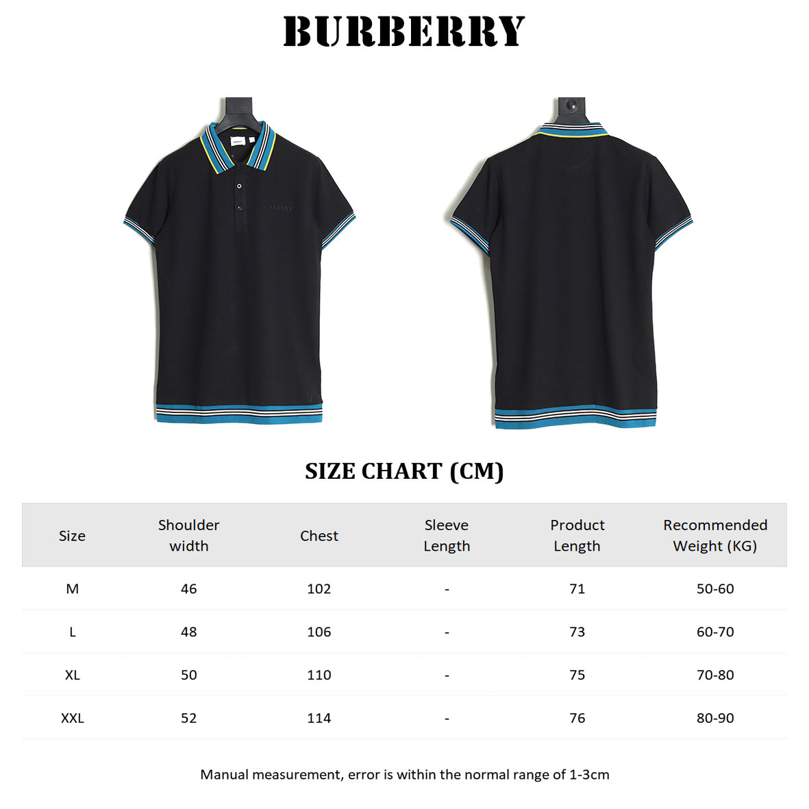Burberry 25ss Short-sleeved Polo shirt