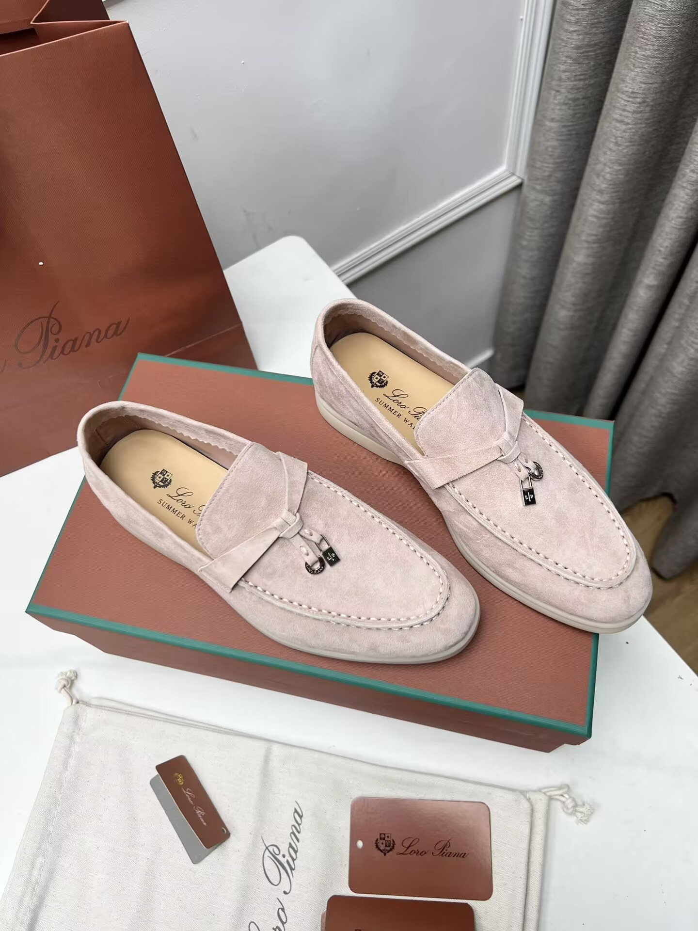 UA Loro Piana Summer Charms Walk Loafers