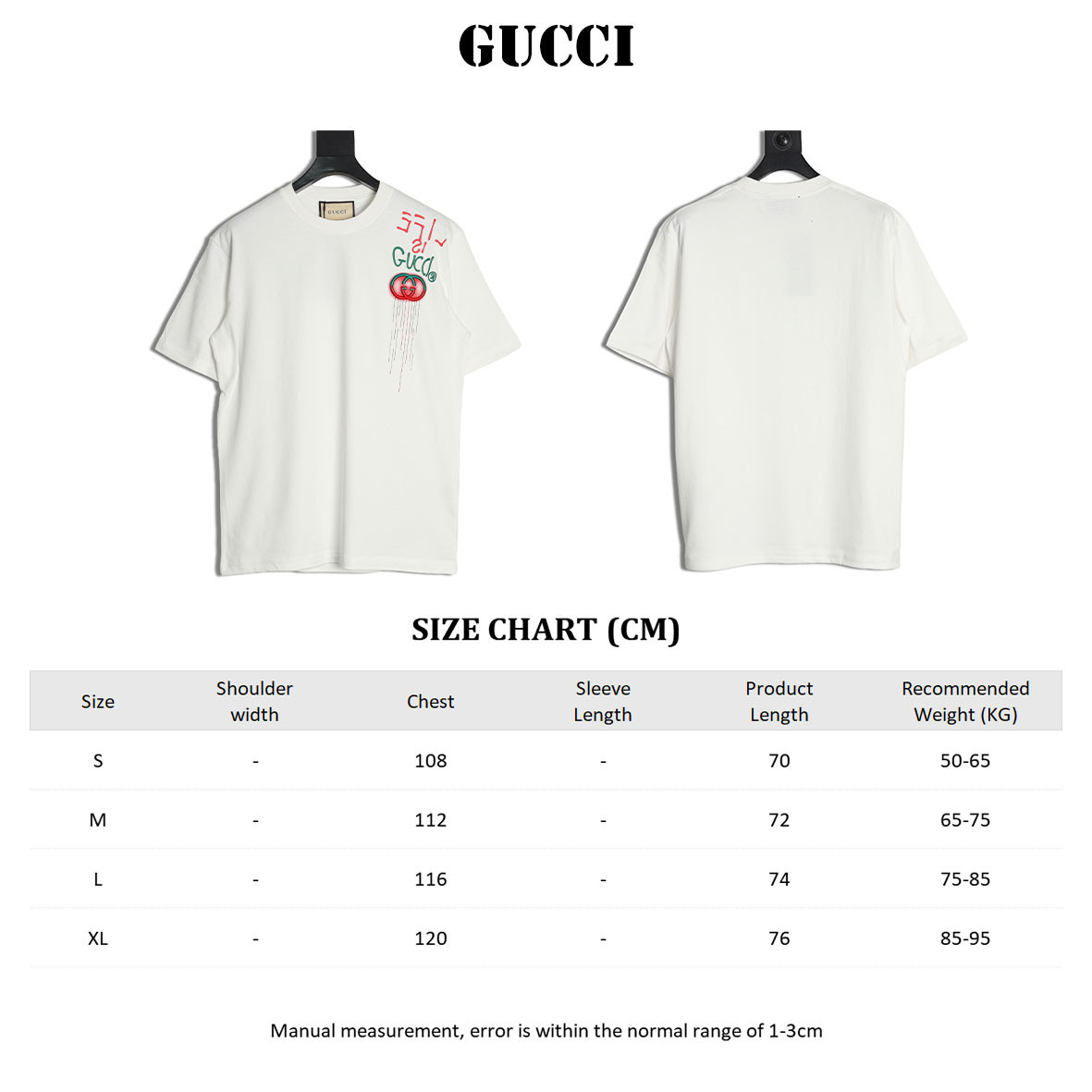Gucci 25ss Short-sleeved T-shirt