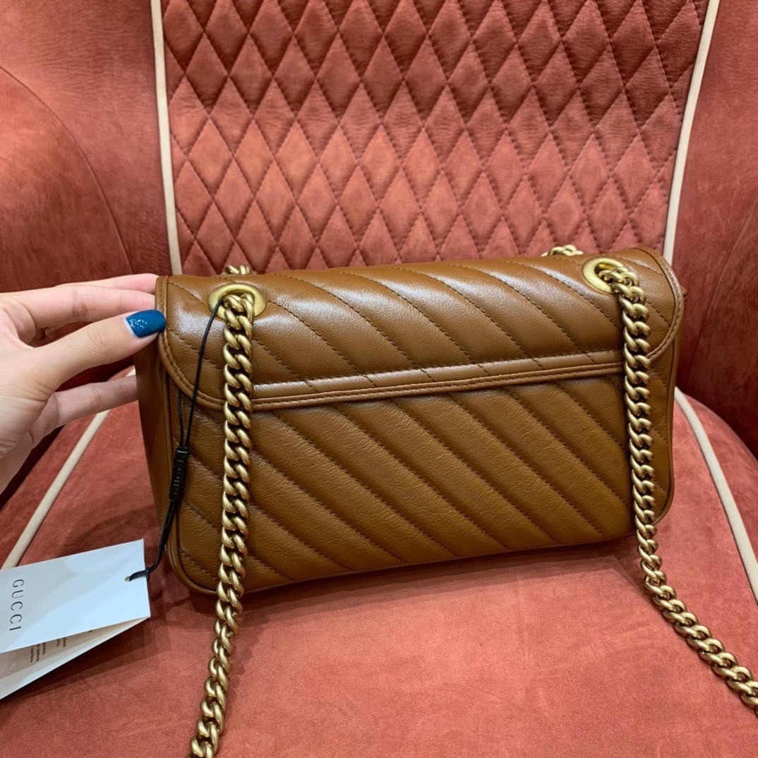 Gucci GG Marmont small matelasse shoulder bag 26cm