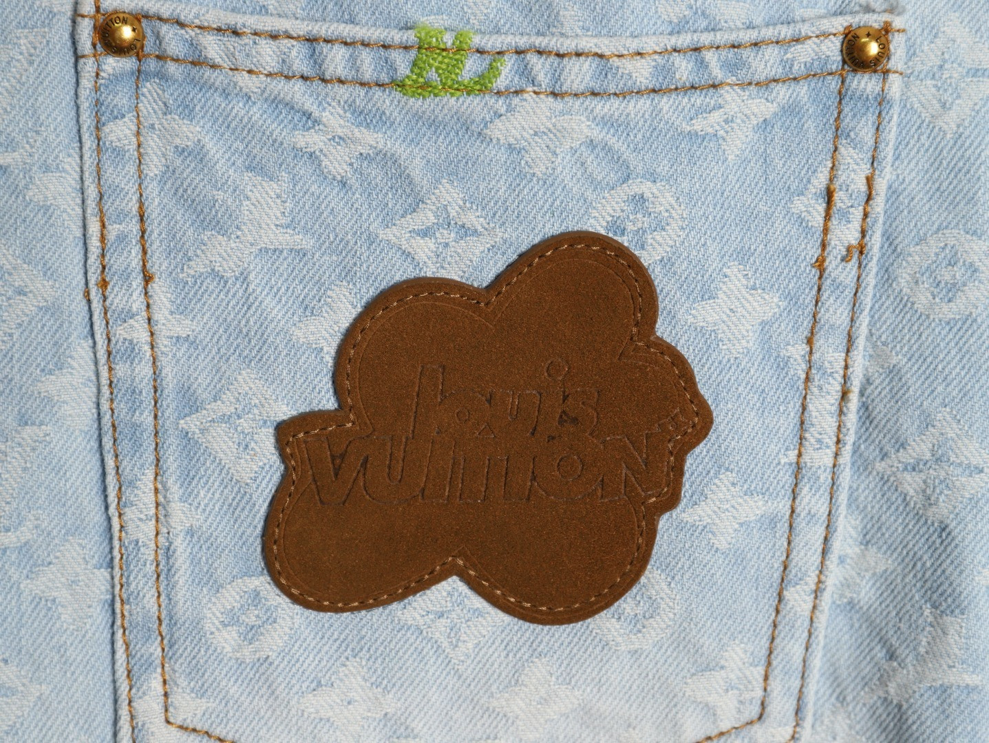 Louis Vuitton LV 24ss Tyler Jeans Suit