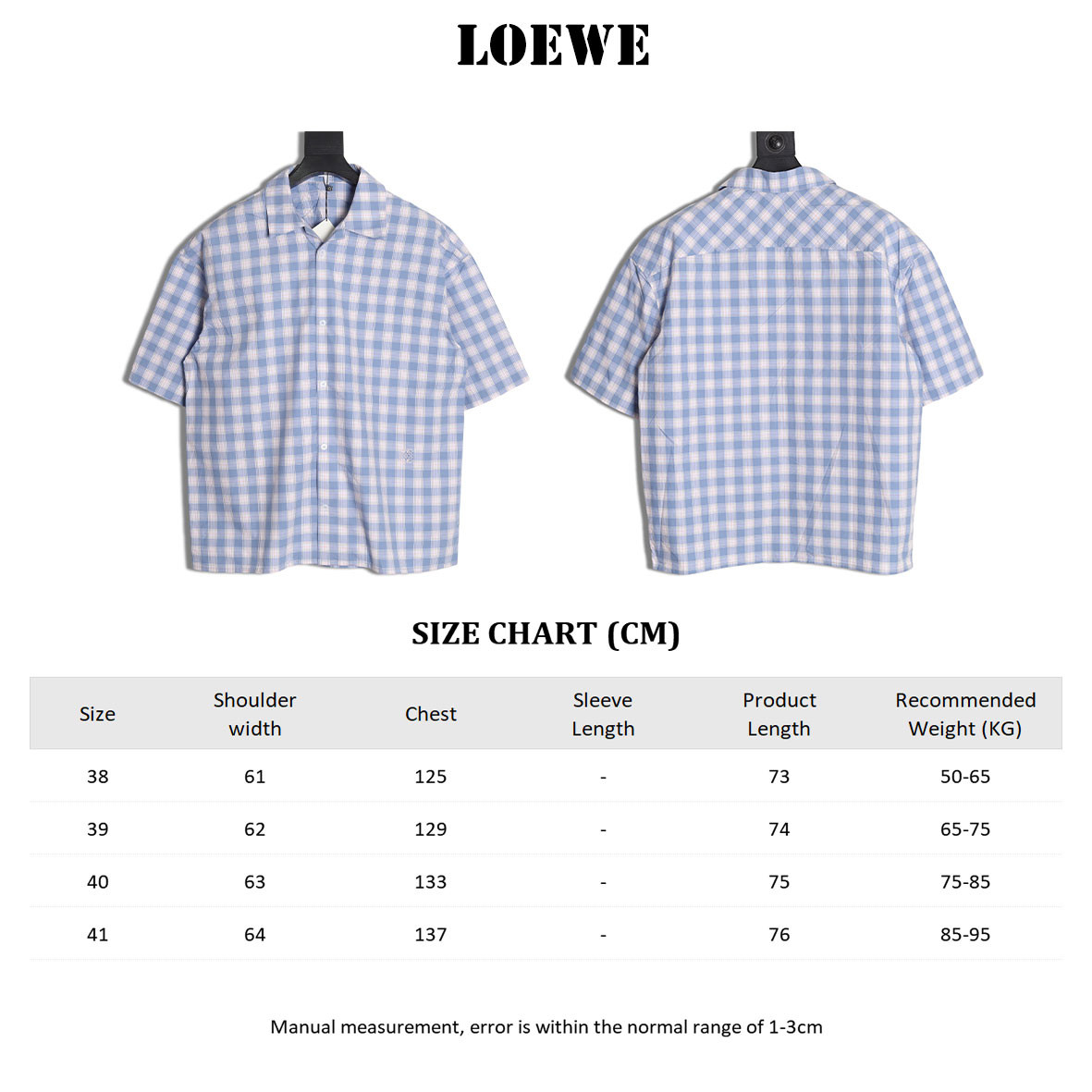 Loewe 25ss Short-sleeved Shirts