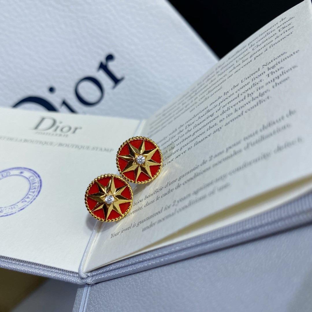 Dior compass Stud Earrings