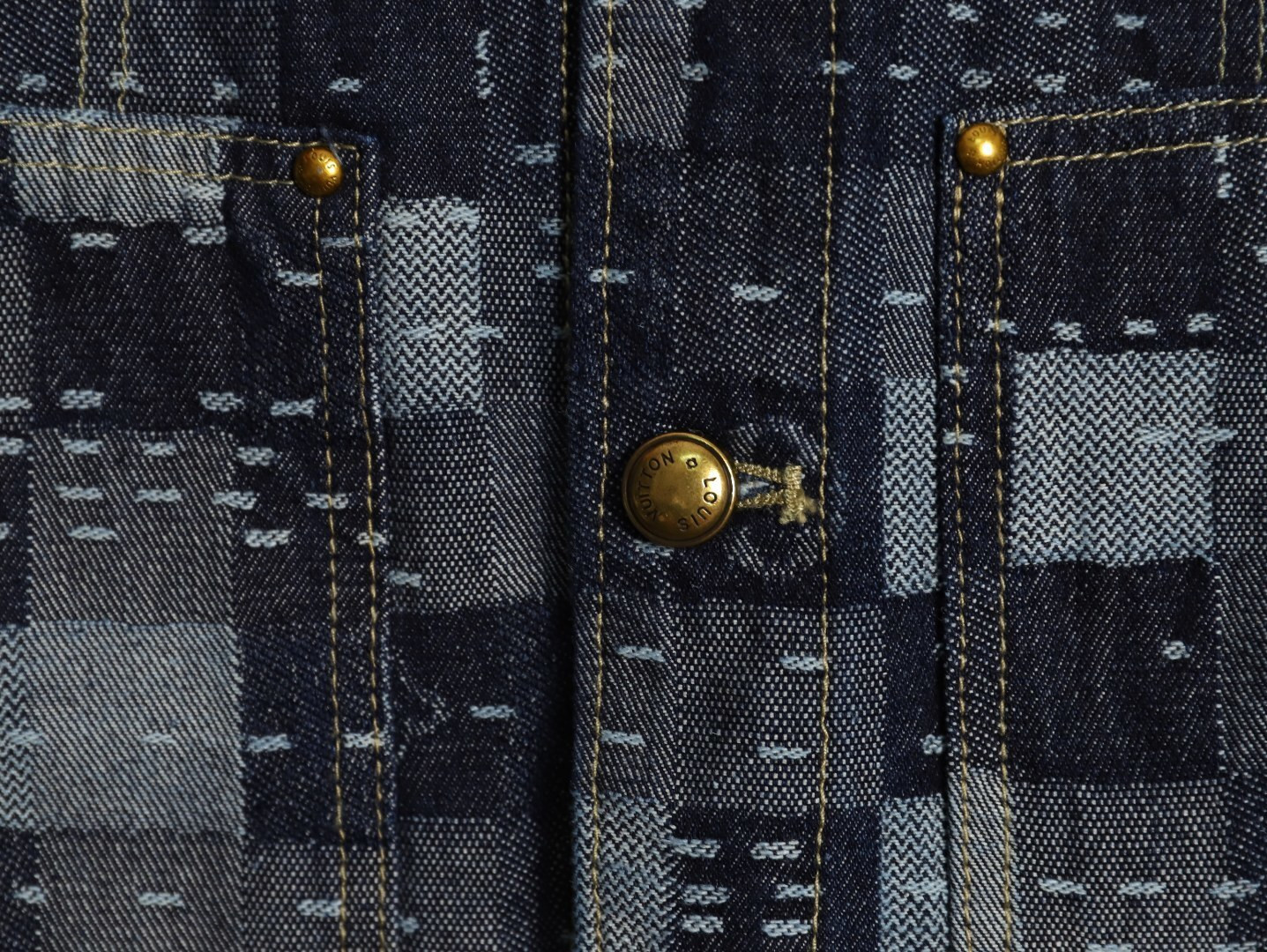 Louis Vuitton 25FW Denim Jacket Suit