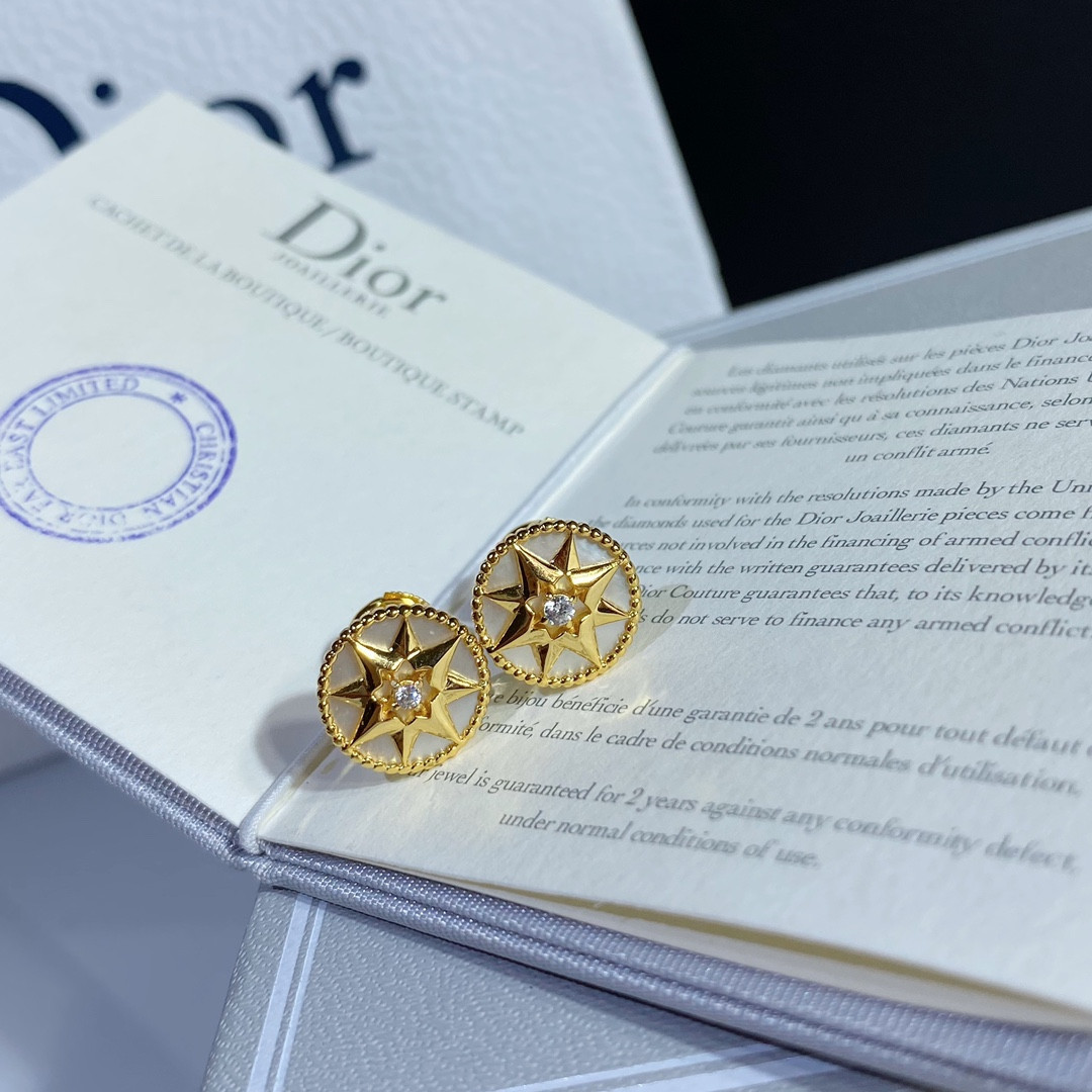 Dior compass Stud Earrings