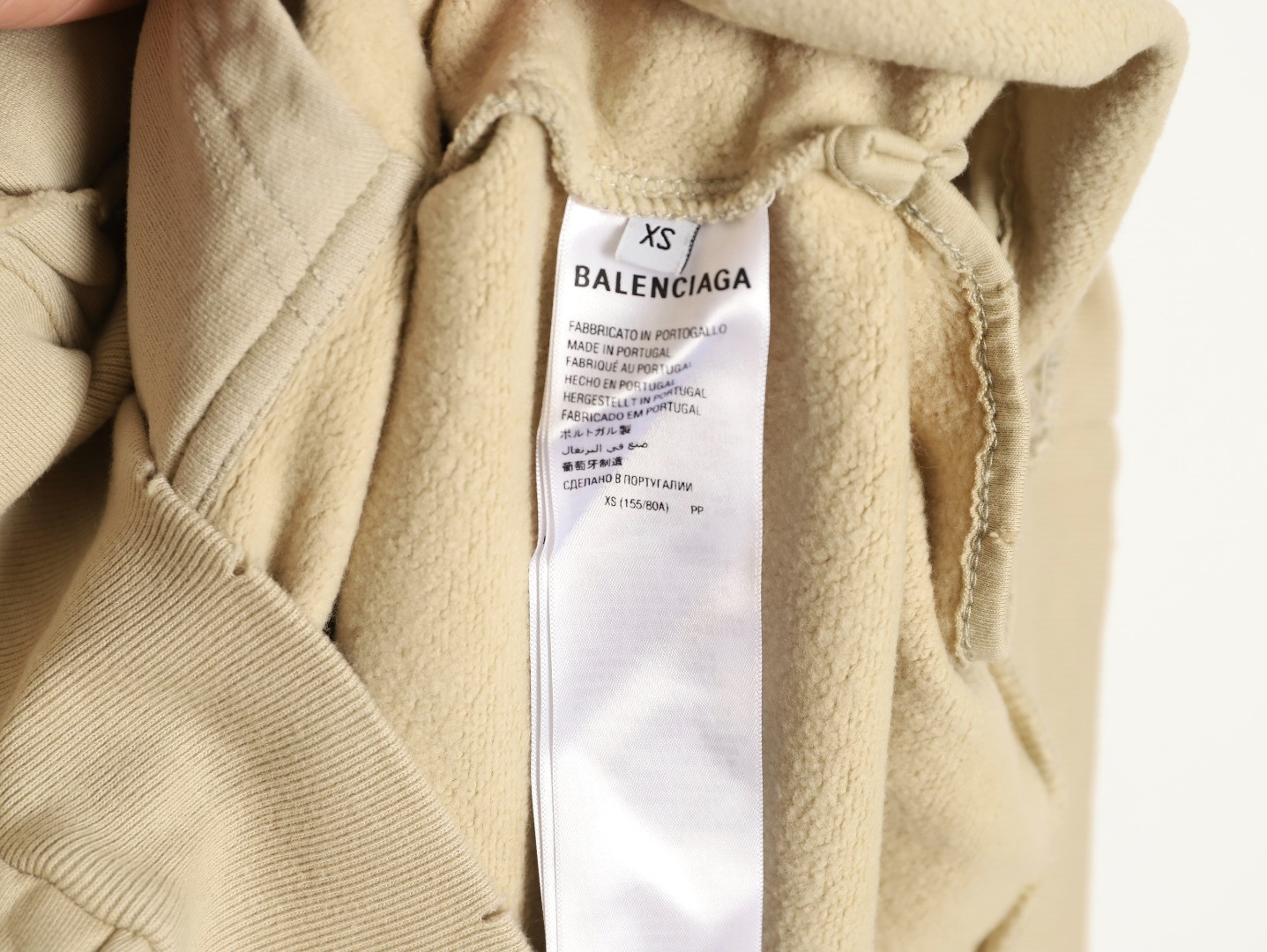 Balenciaga 25FW Fleece-lined Hoodies