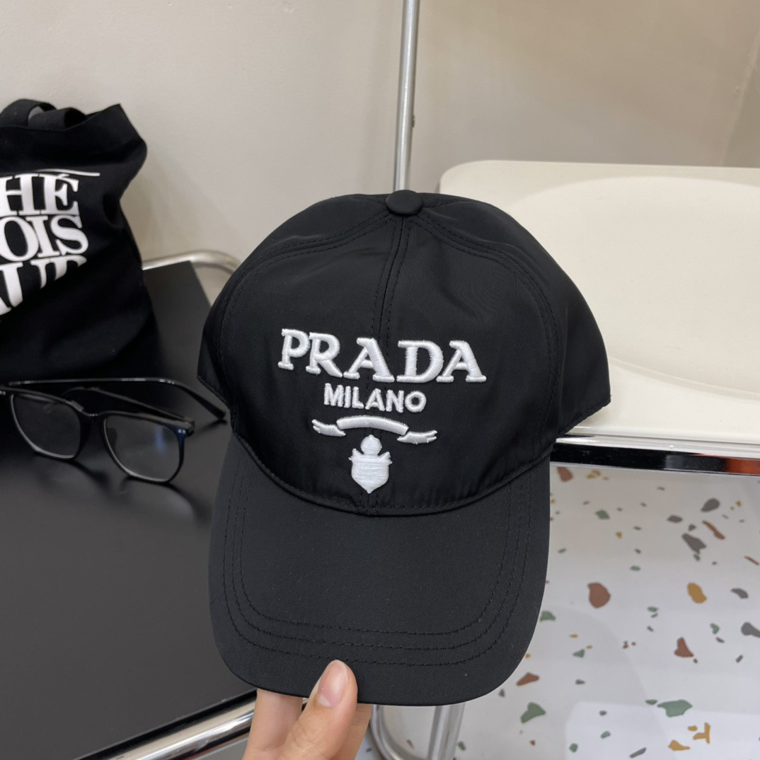 Prada Re-Nylon baseball cap