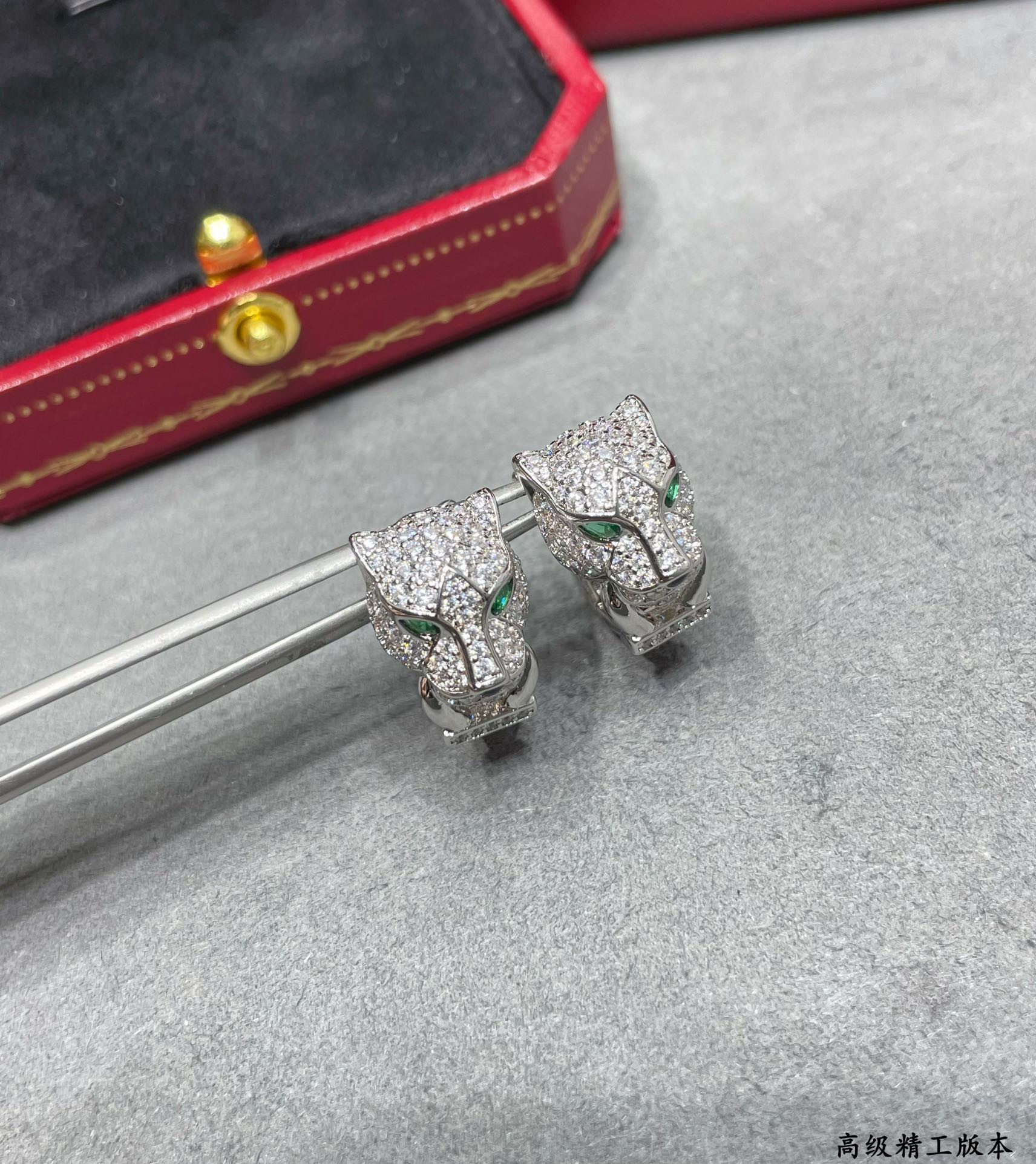 Cartier Leopard head Earrings