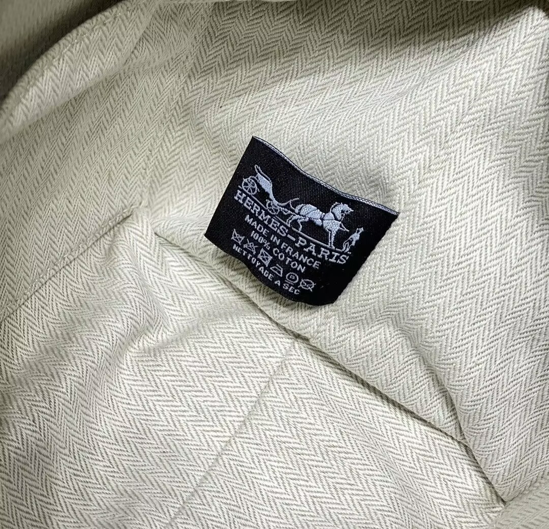 Hermes Canvas Bride-A-Brac Case Toiletry Pouch