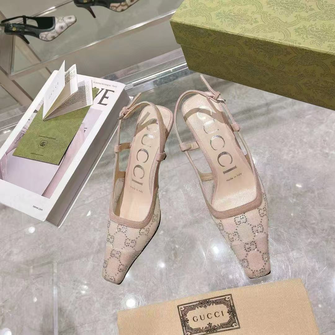 UA GUCCI GG Slingback