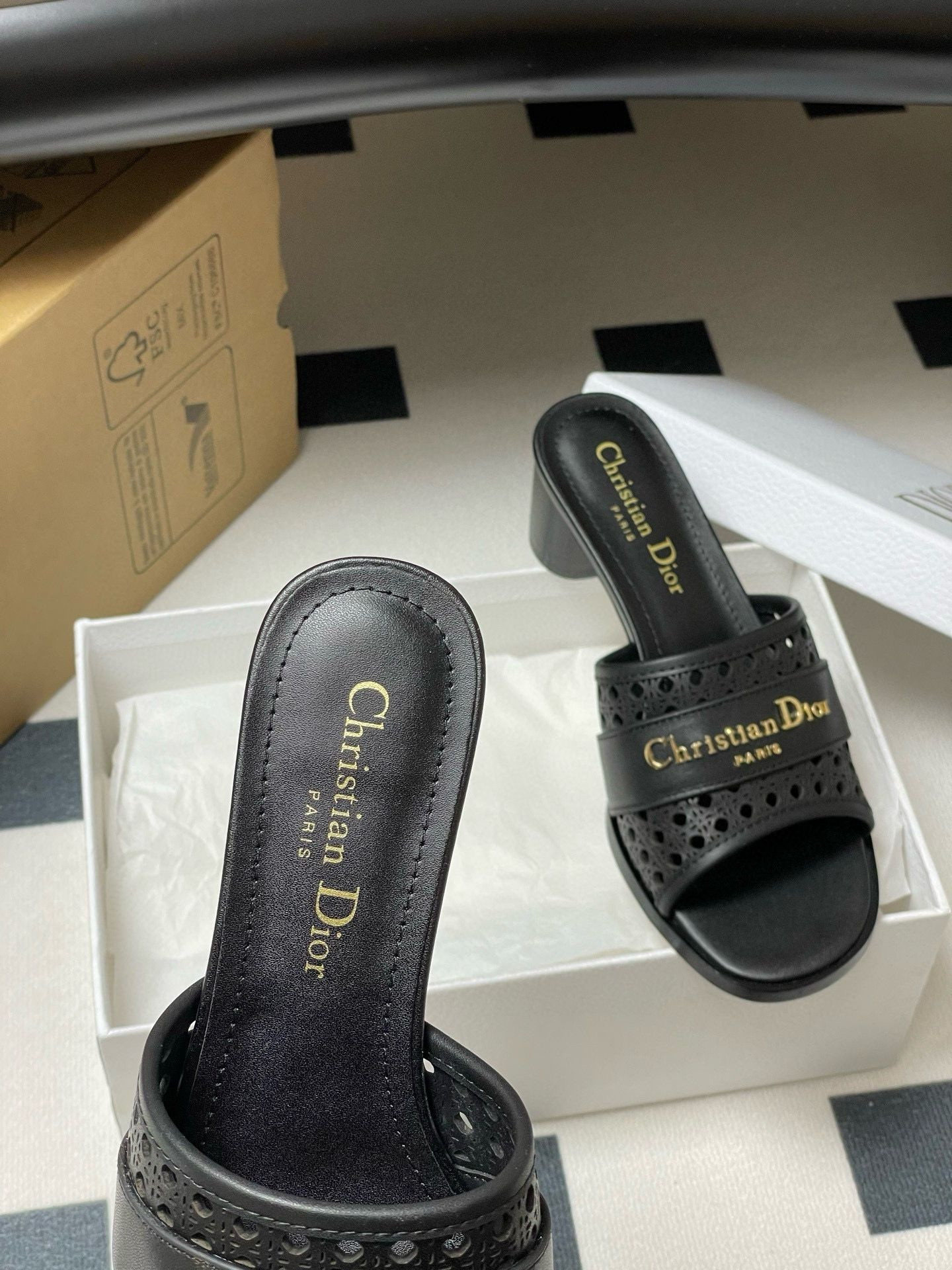UA Dior D-Lane Heeled Slide