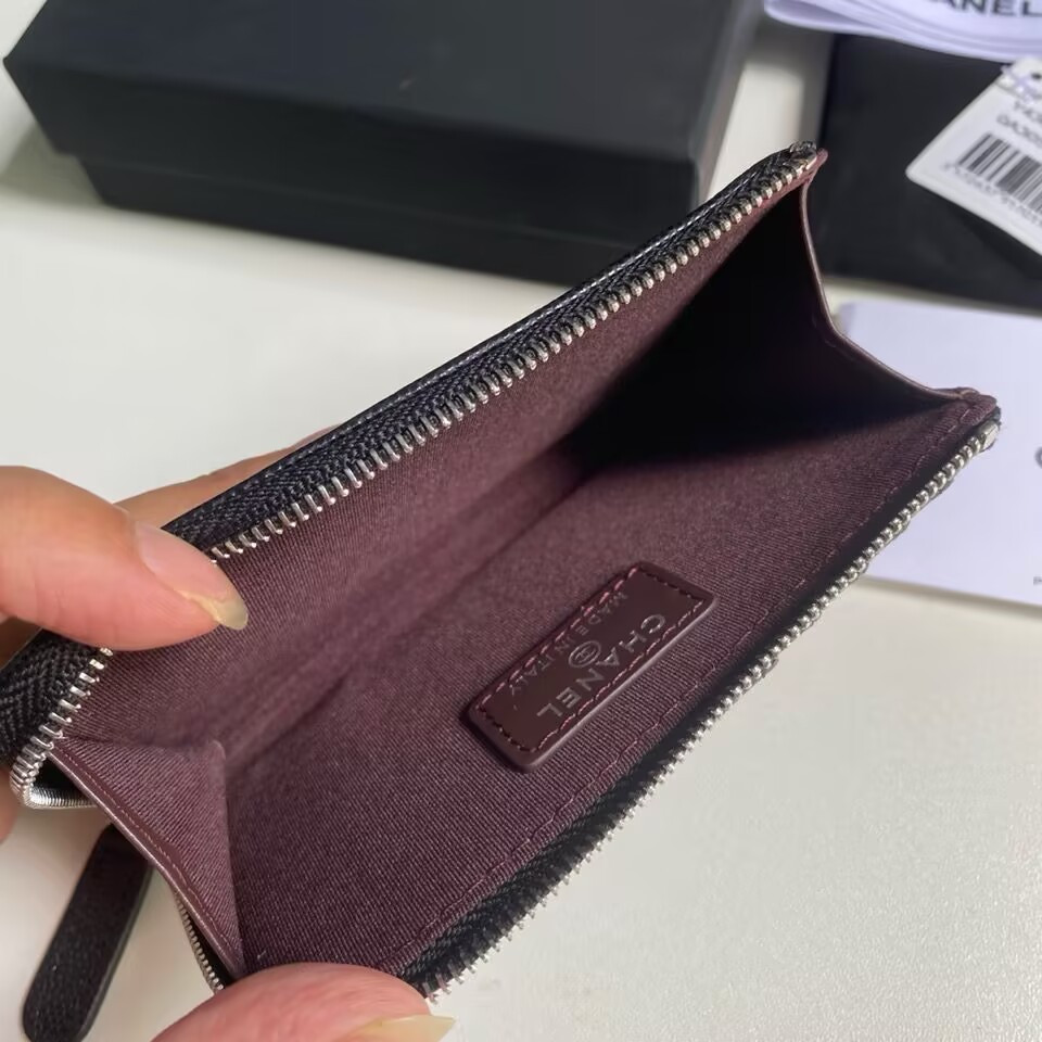 Chanel Classic Zipped Card Holder 8.5 x 13.3 x 2.9cm