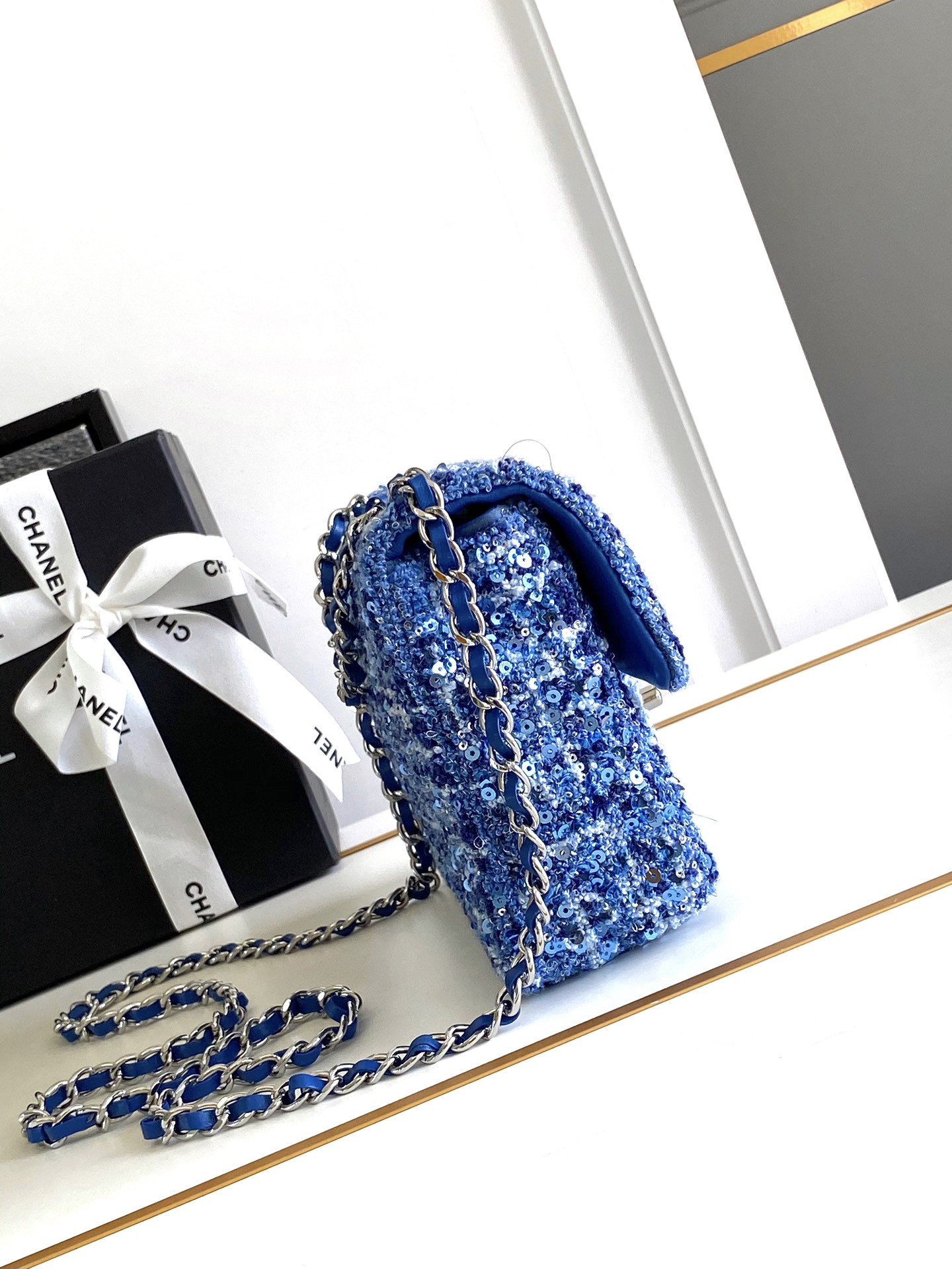 Chanel Mini CF  Rose Gold Hardware 20x15x7cm