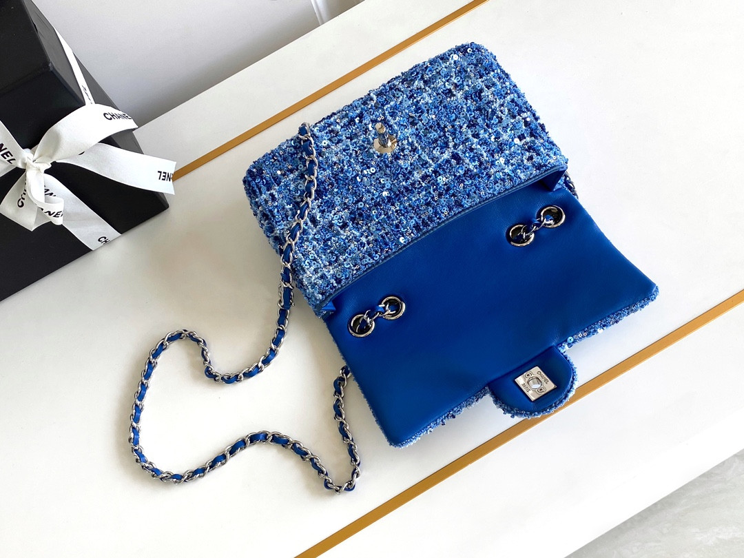 Chanel Mini CF  Rose Gold Hardware 20x15x7cm