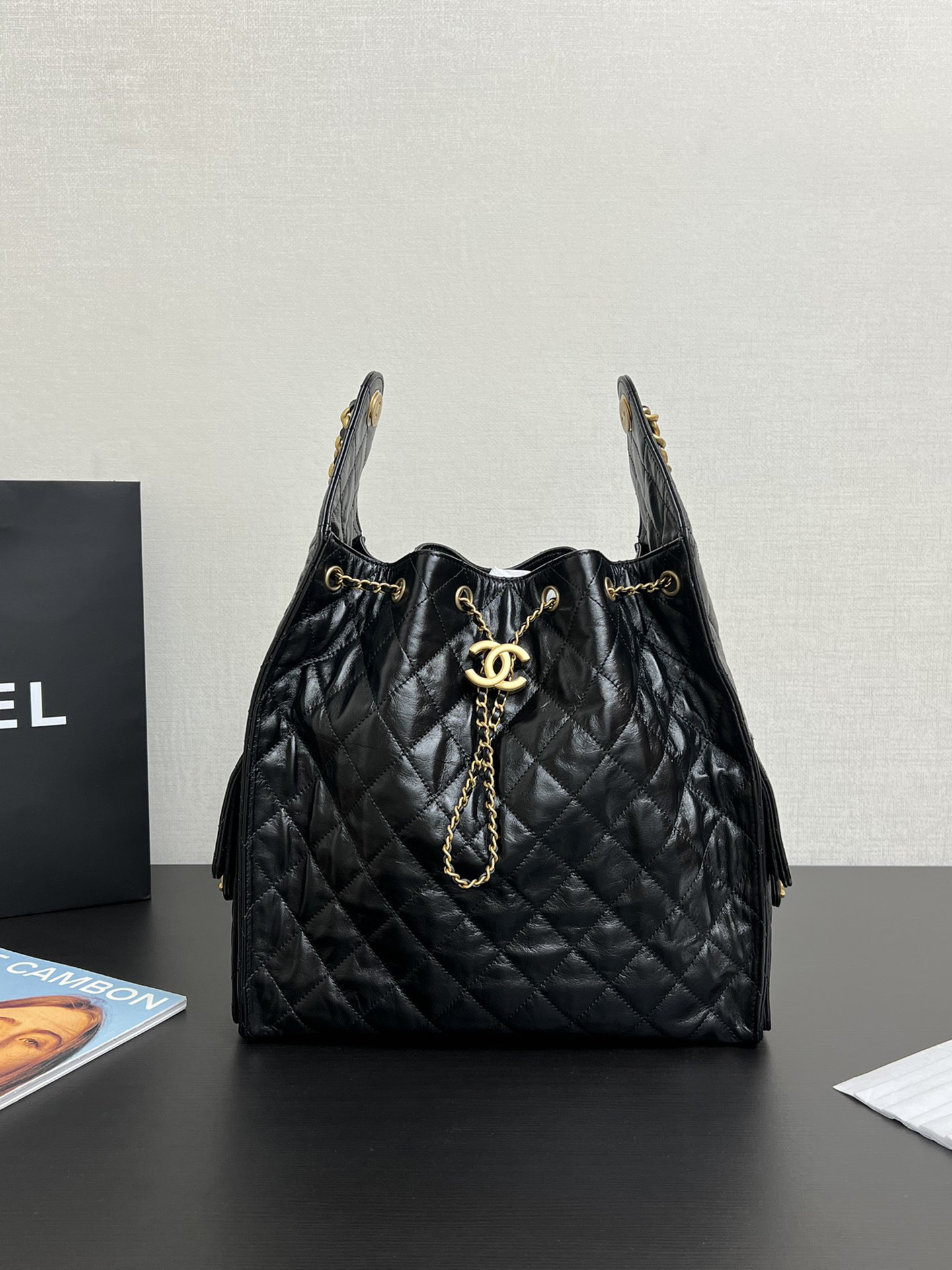 CHANEL 25C Bucket BAG 40x30x15cm