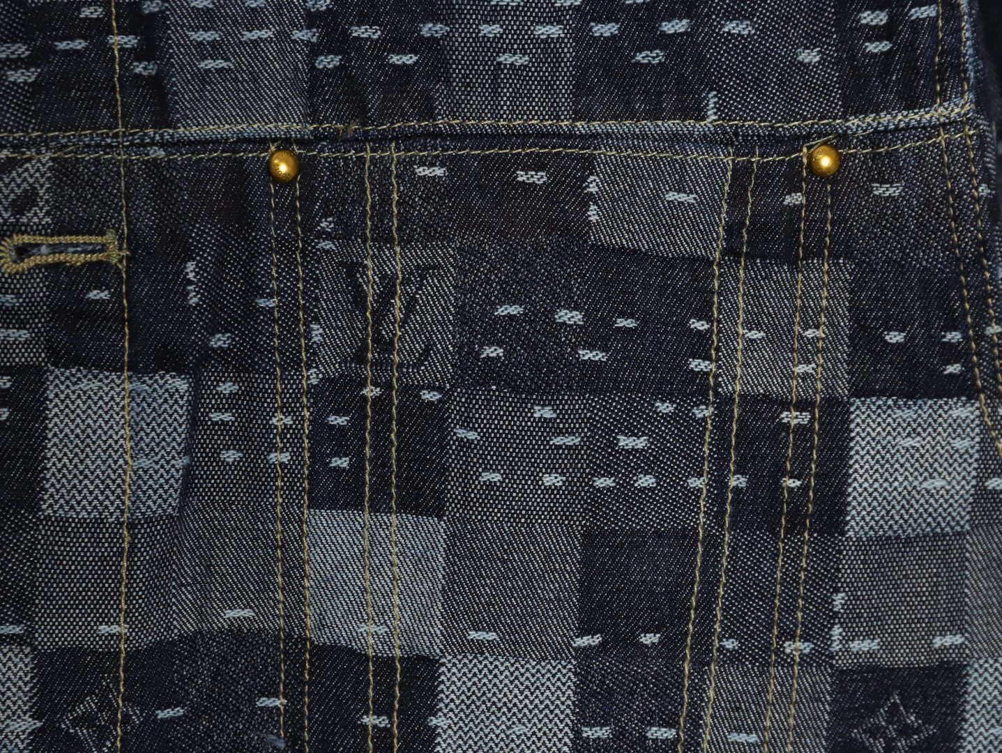 Louis Vuitton 25FW Denim Jacket Suit