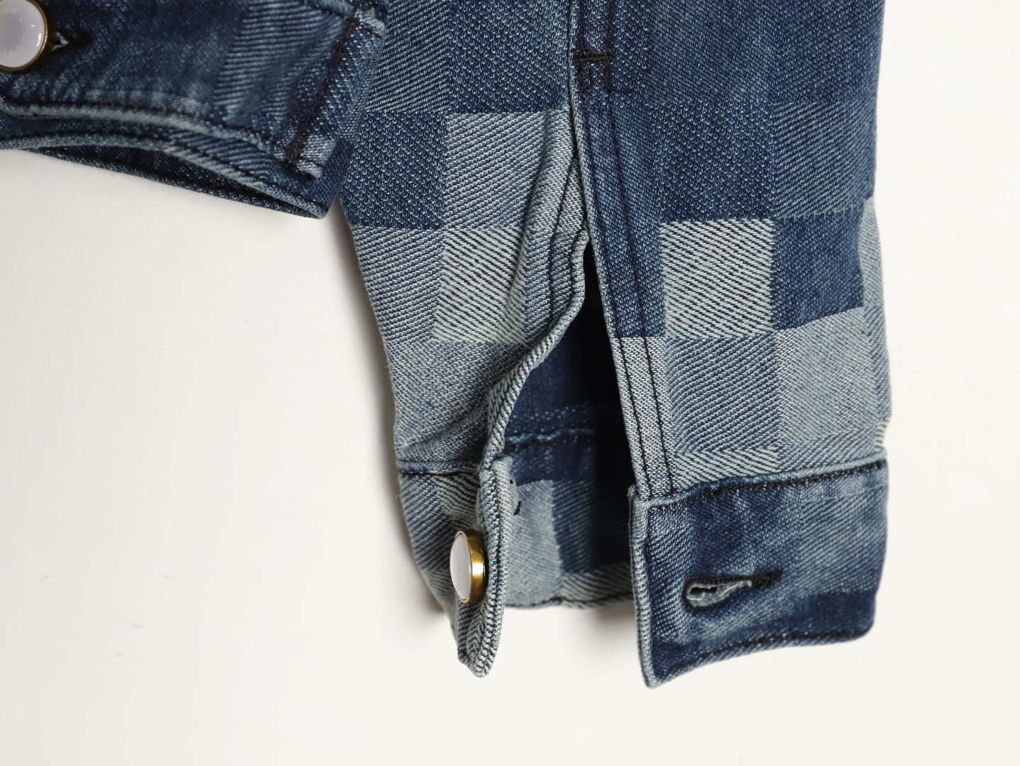 Louis Vuitton LV 25FW Denim Jacket Suit