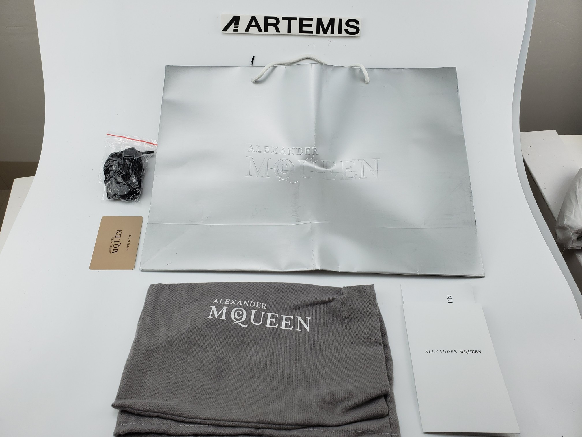 ALEXANDER MCQUEEN Trainers Black