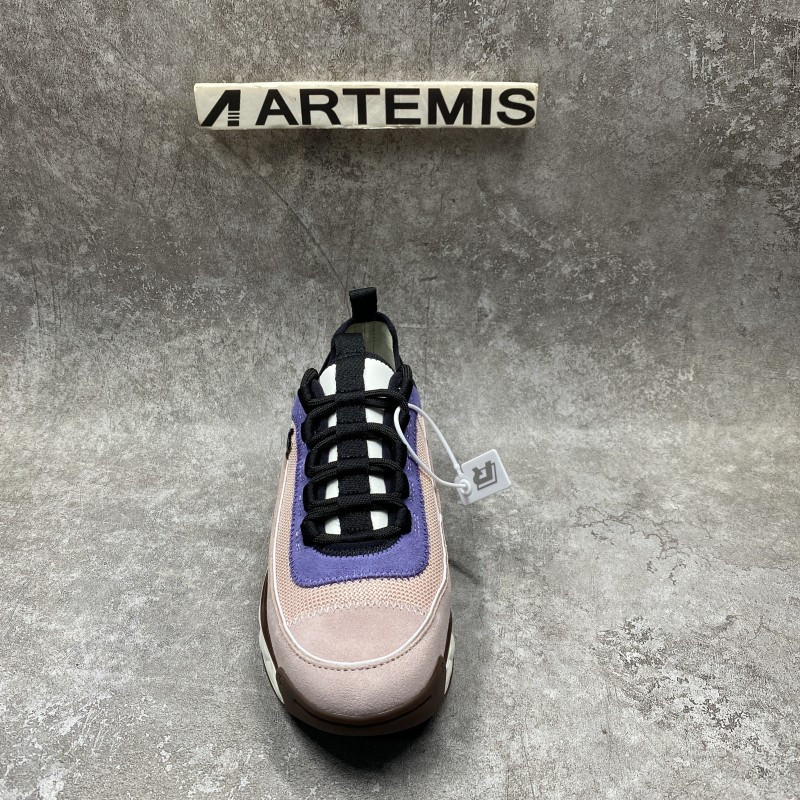Chanel Trainer Sneaker In Purple Pink