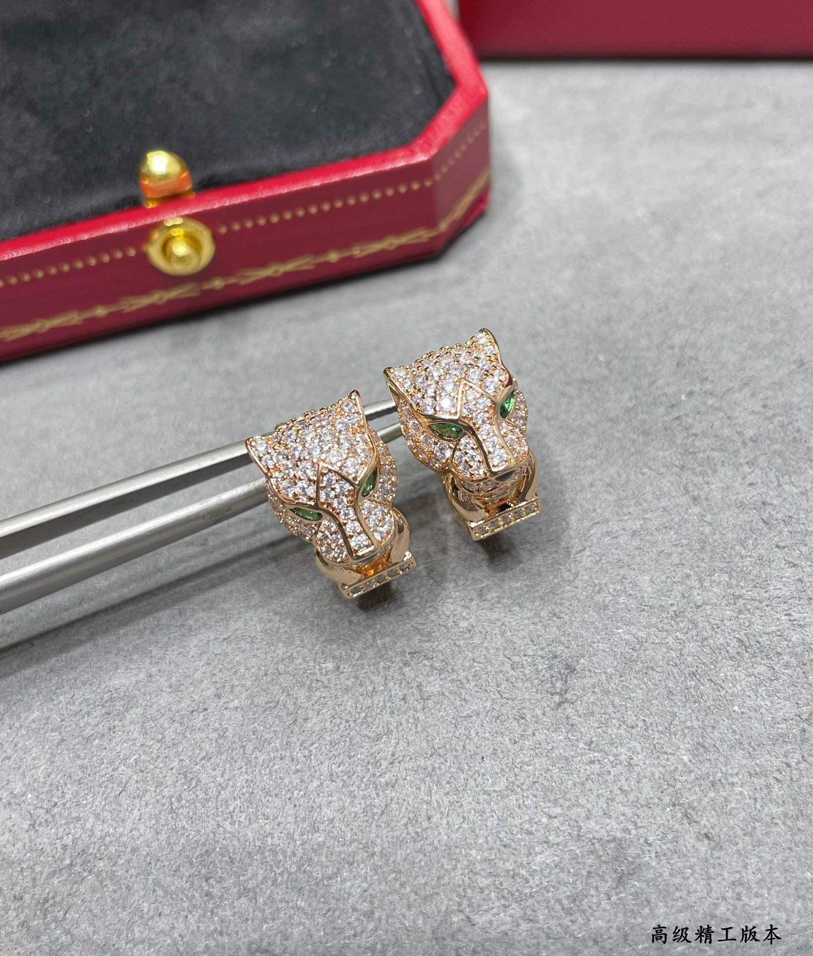 Cartier Leopard head Earrings