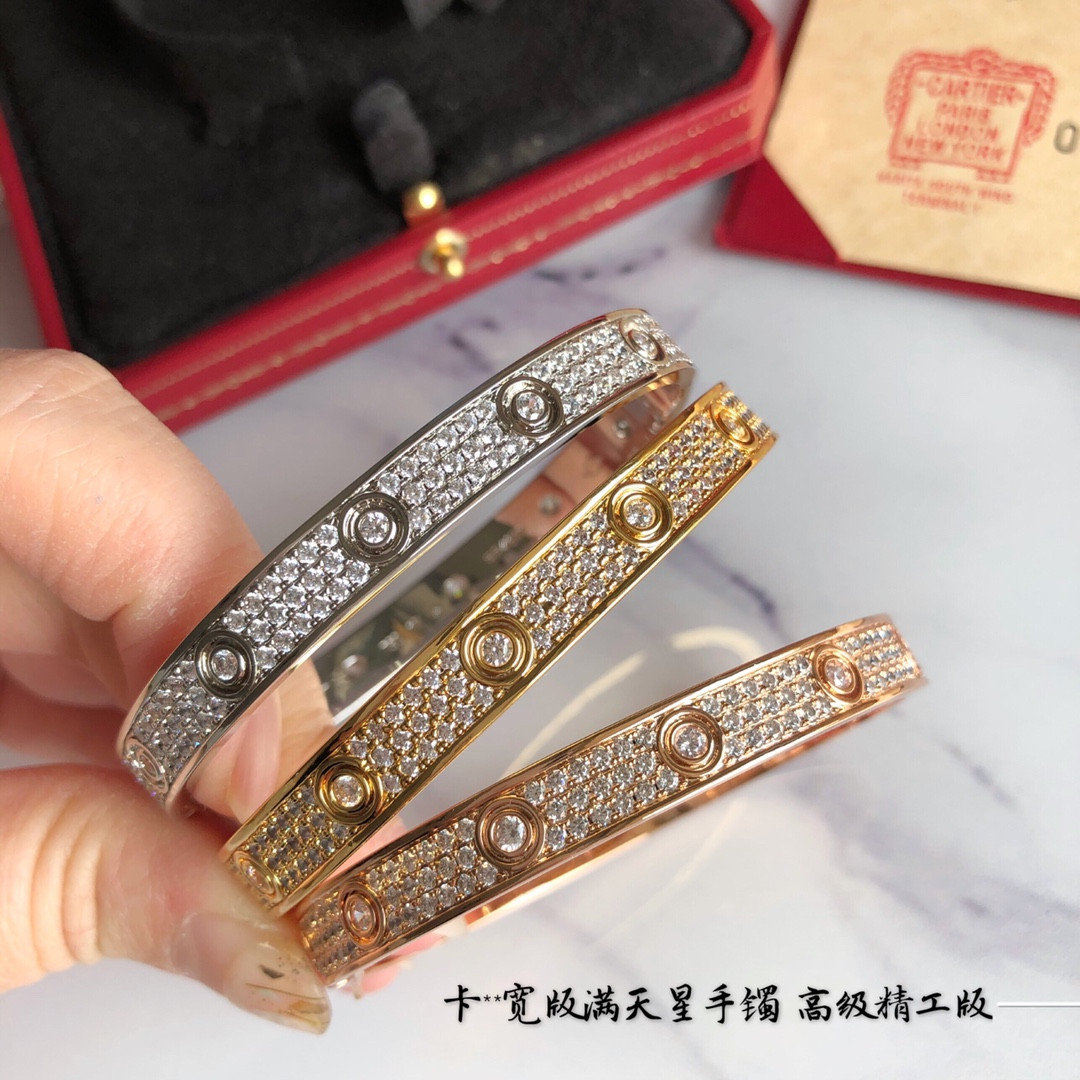 Cartier Gypsophila wide Bracelet