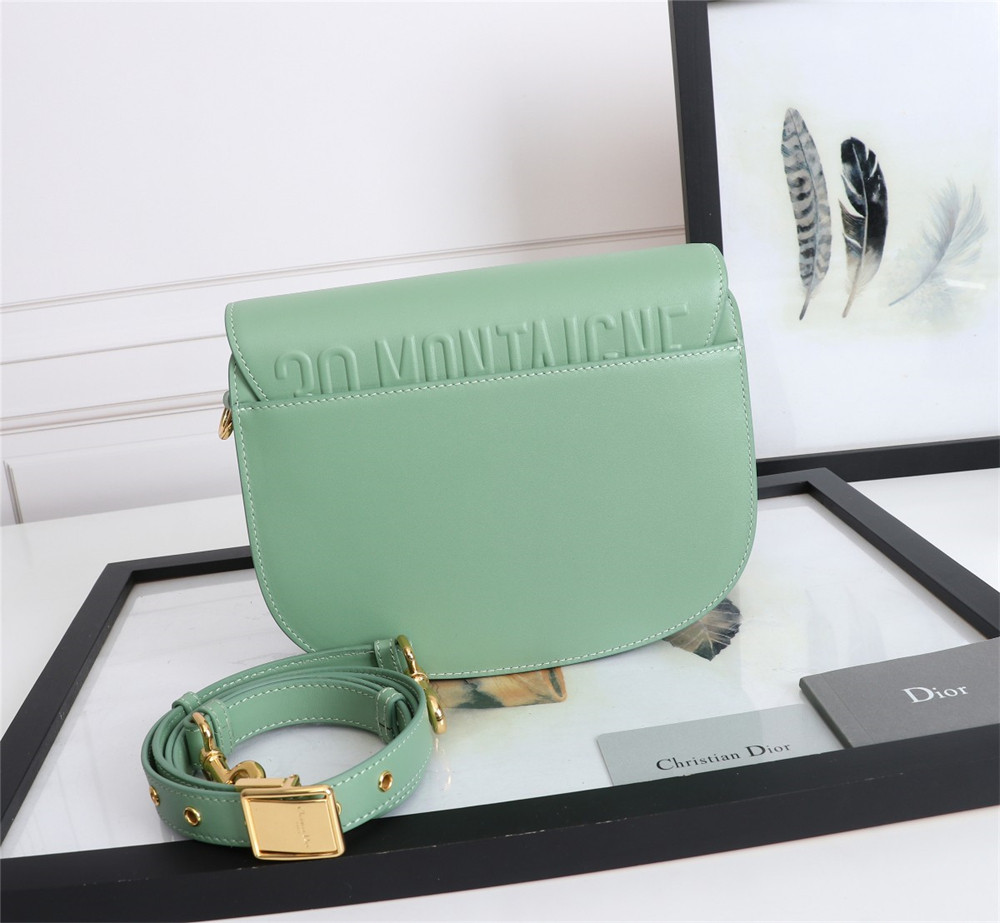 MEDIUM DIOR BOBBY BAG Green Box Calfskin