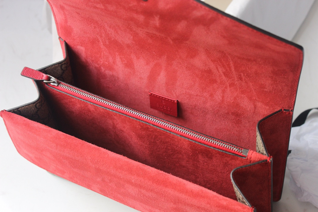 GUCCI DIONYSUS SMALL RECTANGULAR BAG 10"Wx5.5"Hx3"D