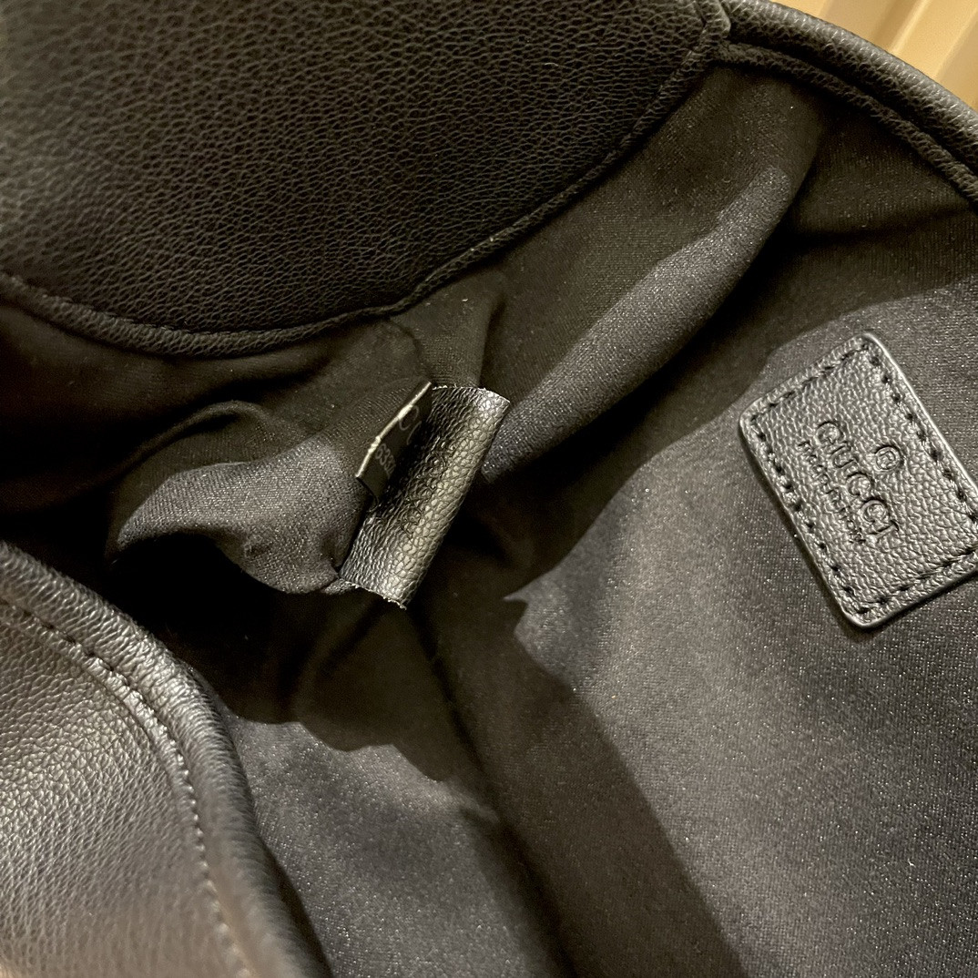 GUCCI APHRODITE SHOULDER BAG BLACK 27 X 13.5 X 2 cm