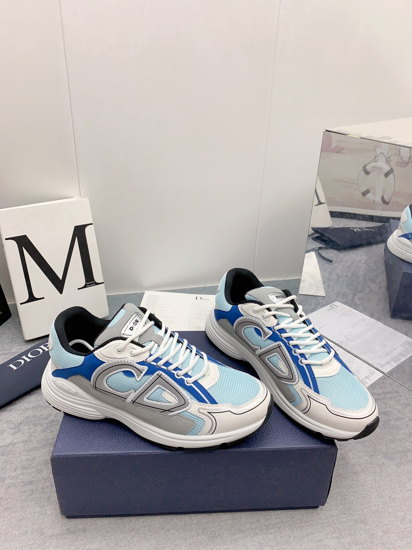 UA Dior B30 Light Blue Mesh