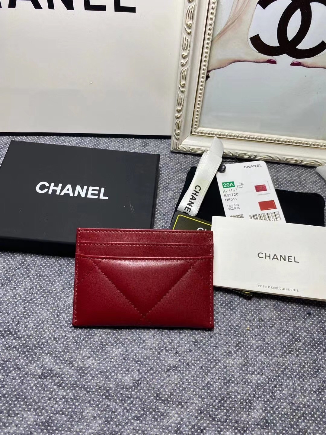 CHANEL CARD HOLDER 11.2×7.5×0.5cm