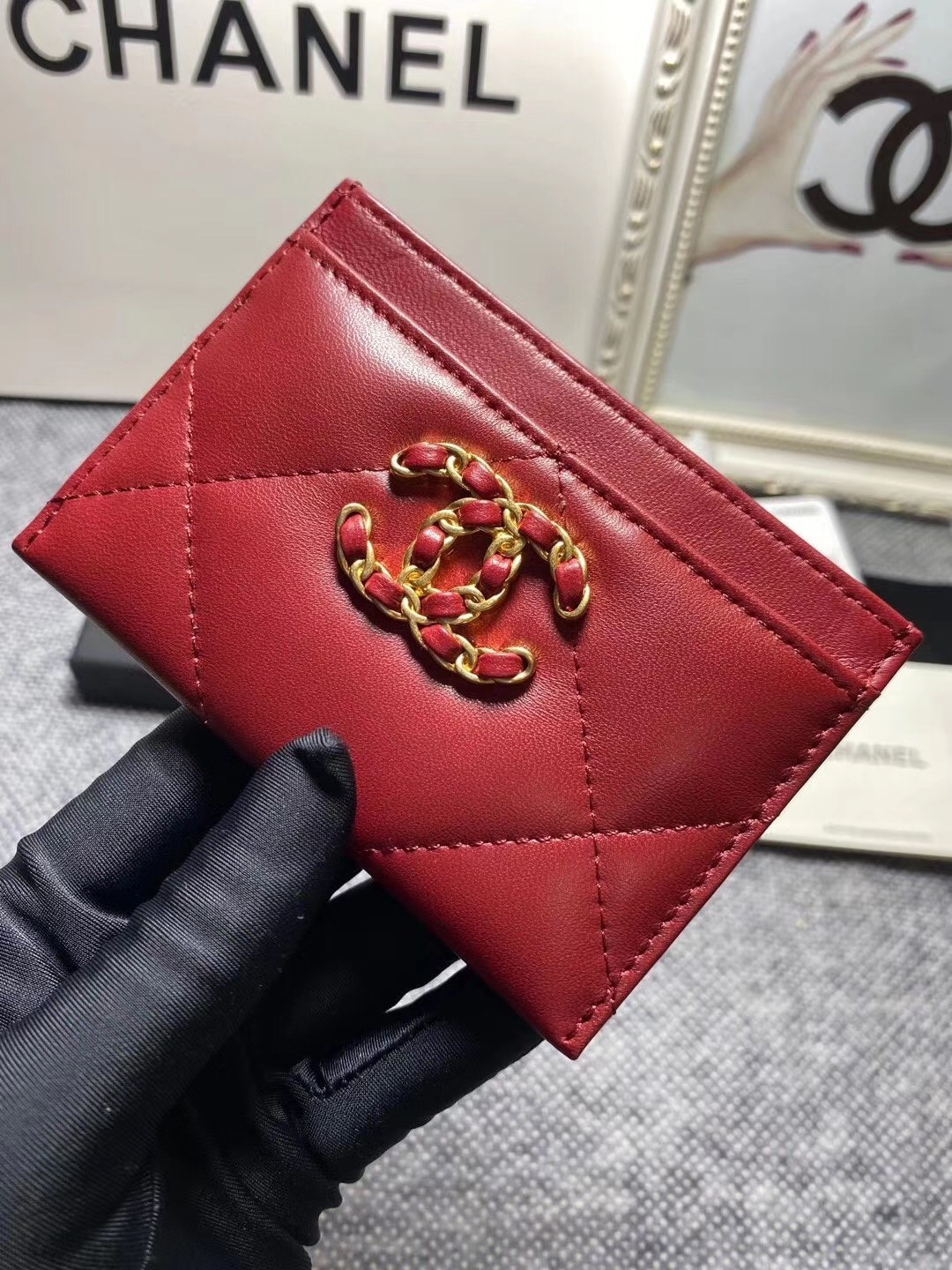 CHANEL CARD HOLDER 11.2×7.5×0.5cm