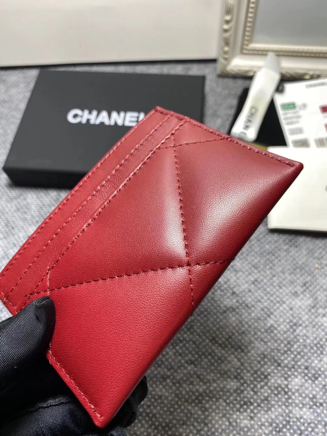 CHANEL CARD HOLDER 11.2×7.5×0.5cm