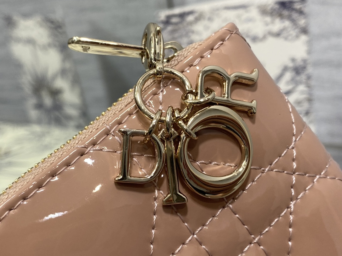 Lady Dior Voyageur Small Coin Purse CARD HOLDER