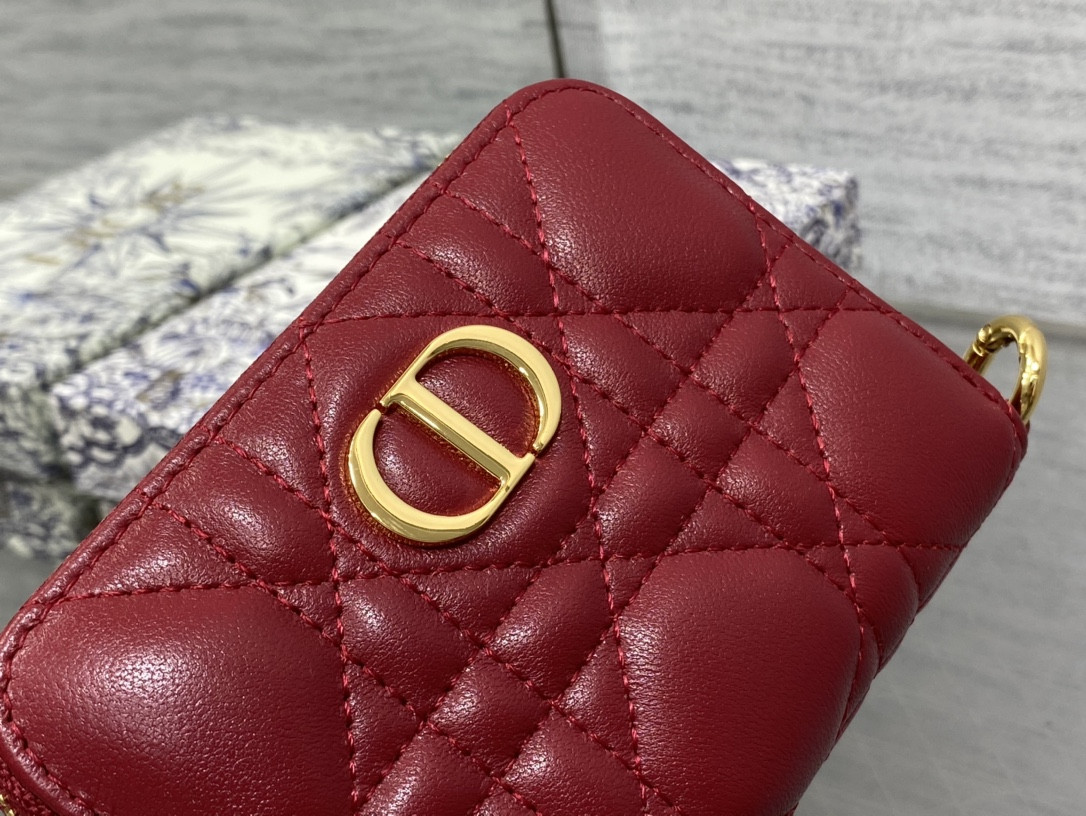 Lady Dior Voyageur Small Coin Purse CARD HOLDER