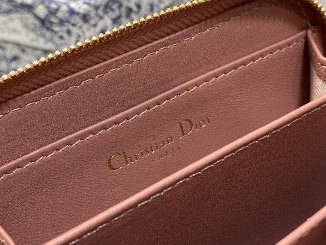 Lady Dior Voyageur Small Coin Purse CARD HOLDER