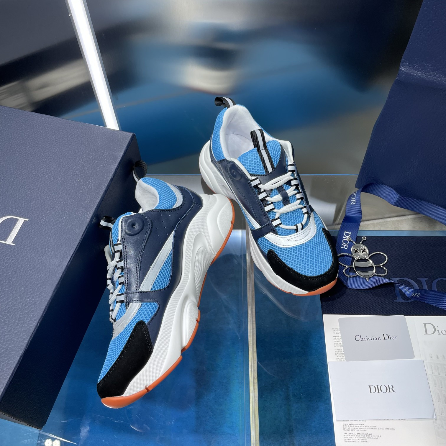 UA Dior B22 blue Sneaker