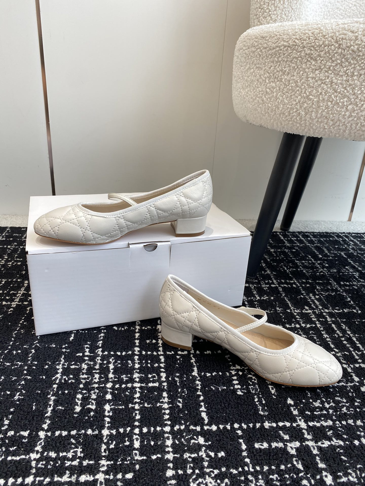 UA Dior Ballet Pump White