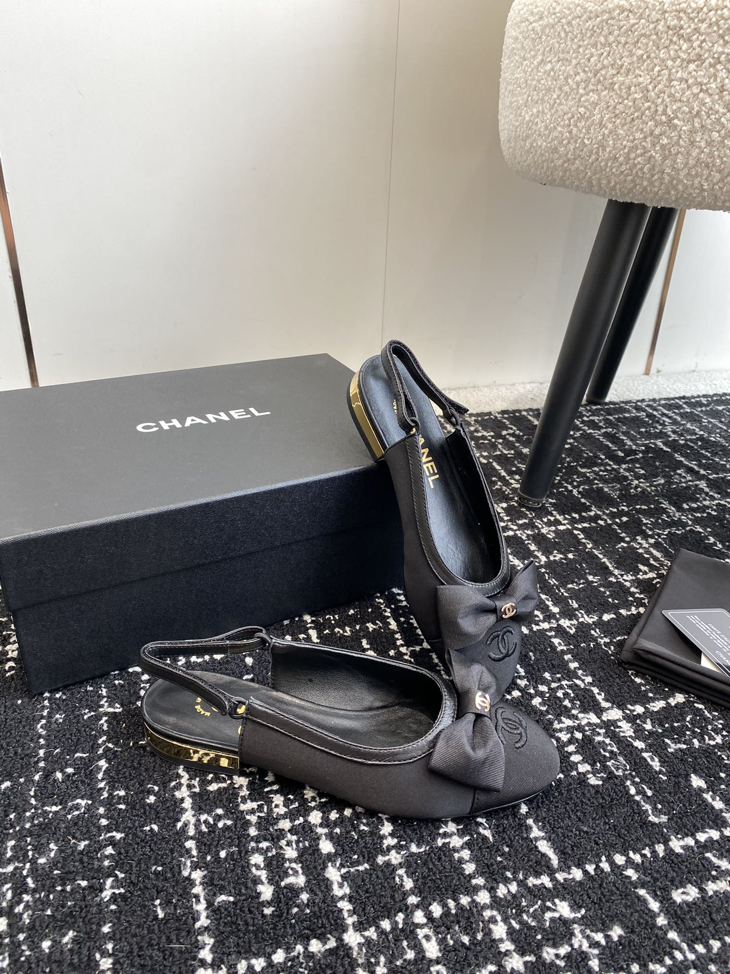 UA CHANEL SLINGBACKS