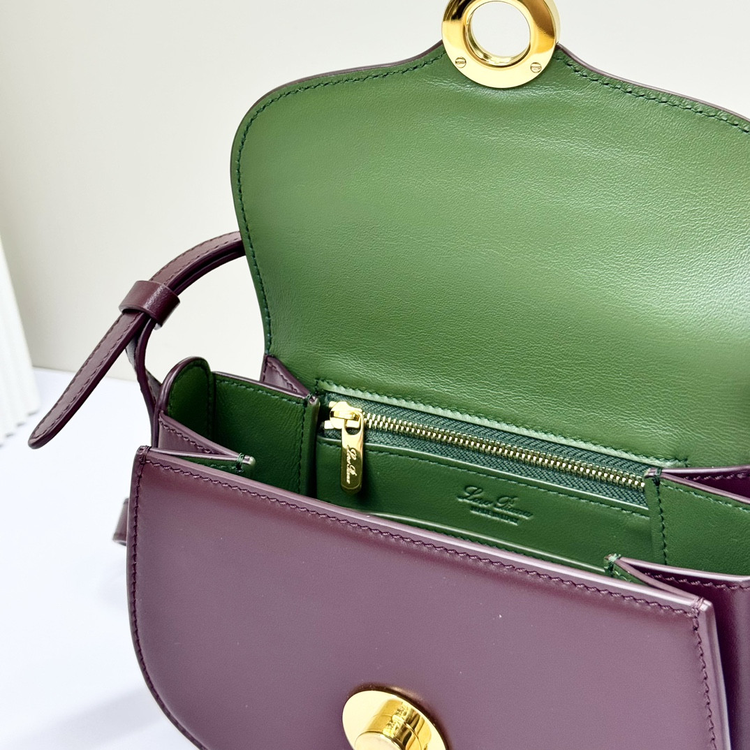 Loro Piana Mini Ghiera Bag 18x13x7 cm