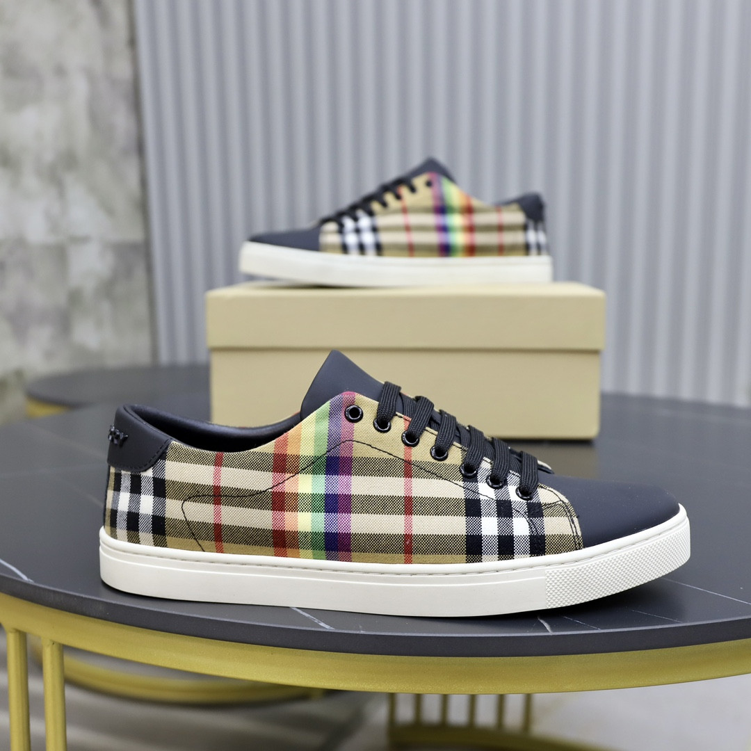 UA Burberry Check Sneakers